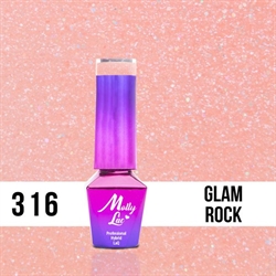 Glam Rock No. 316, Fantasyland Glitter, Molly Lac
